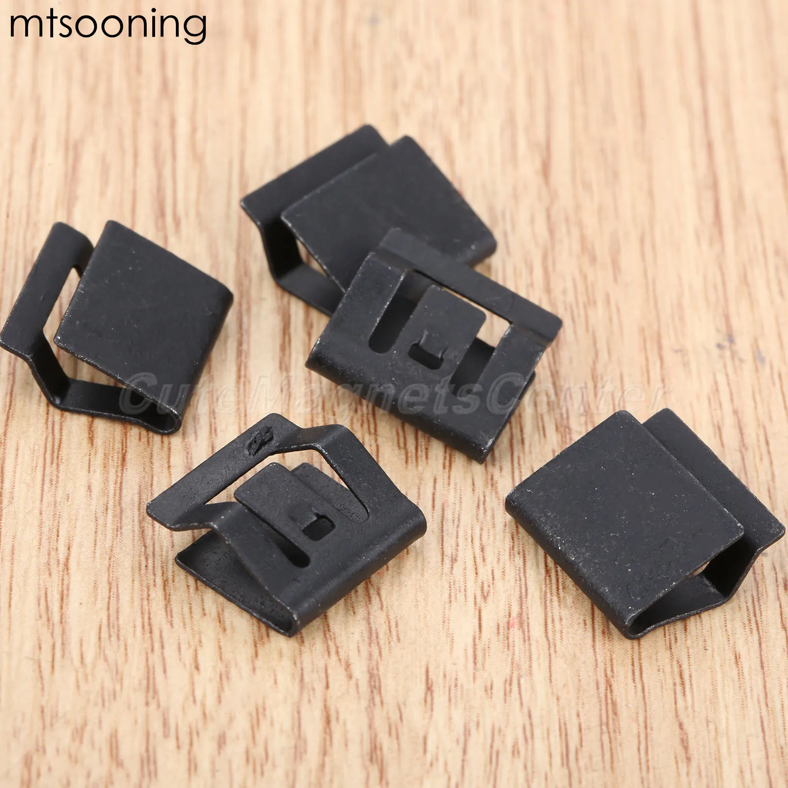 mtsooning 10Pcs 14mm Car Console Navigation CD DVD Sound Panel Metal Iron Fastener For Honda Civic Accord