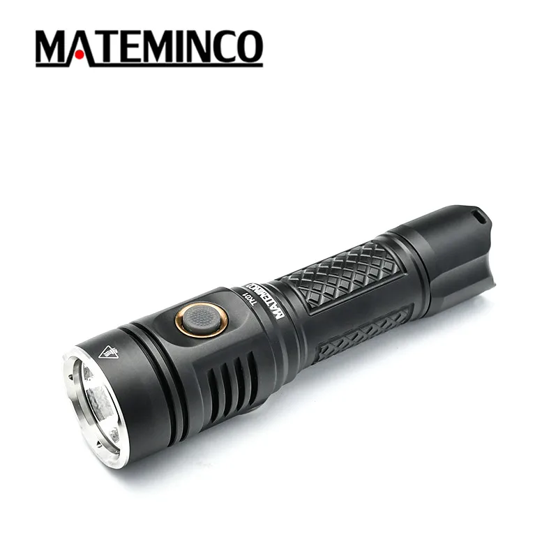 Mateminco TK01 Xhp50.2 Tactical 2215lm 21700 Battery Military Led Flashlight Torch Light with Strike Bezel