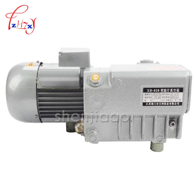 1pc XD-020 rotary vane vacuum pumps, vacuum pumps, suction pump, vacuum machine motor  220v/380v