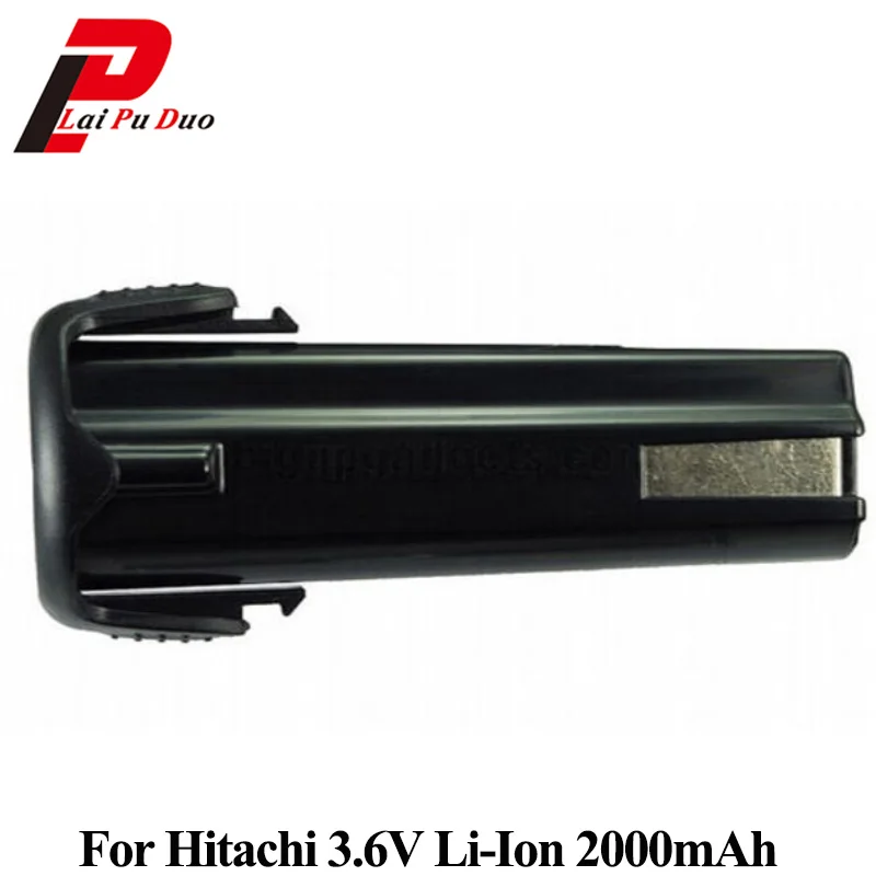 

Power Tool Replacement Battery 3.6V 2.0Ah Li-Ion for Hitachi Drill 326263 326299 EBM315 DB3DL FDB3DL NT65GA NT65GB NT65GS