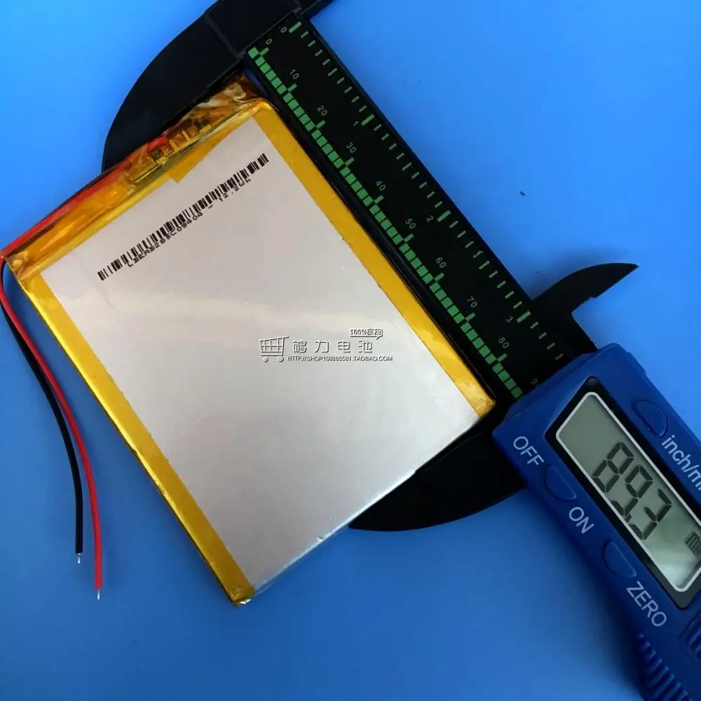 3.7V lithium polymer battery 486789 3800mAh seven inch aucan M70 HKC tablet computer package mail Rechargeable Li-ion Cell