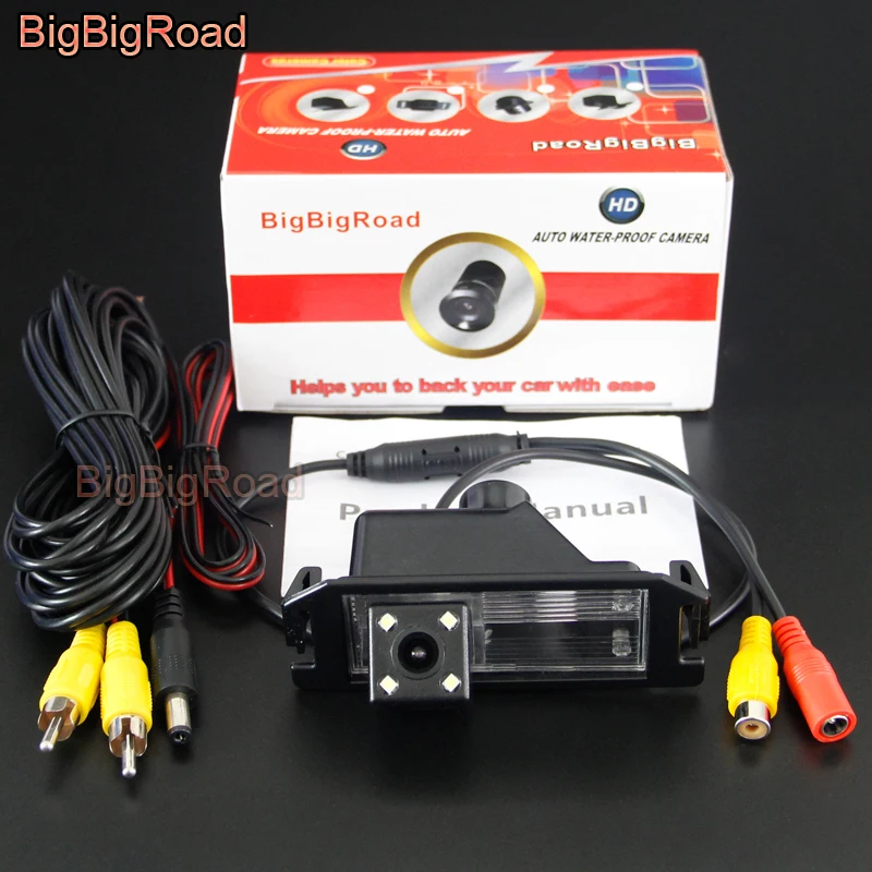 BigBigRoad Car Rear View Backup CCD Parking Camera For KIA Picanto / Morning ( TA ) 2011 2012 2013 2014 2015 2016 2017