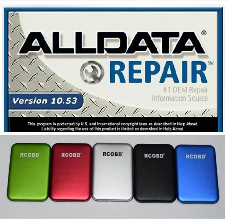 

Newly Auto Repair Software Alldata 10.53 50 in 1 Mit-chell Ondemand Heavy Truck 1TB HDD