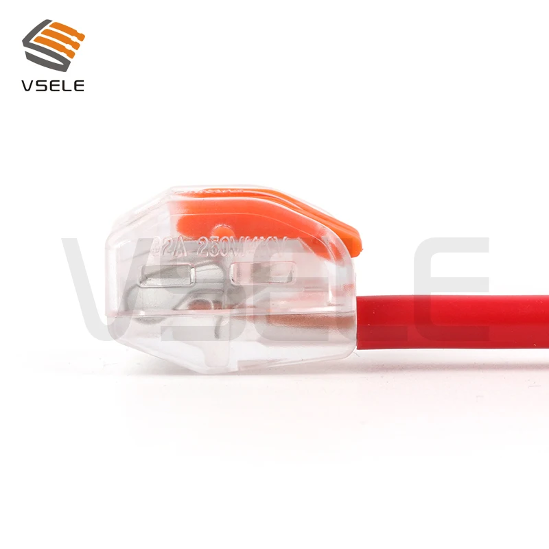 10pcs fio Condutor Conector Bloco Terminal conector de 222 conector De Fiação Fio Compacto, mini Conector rápido
