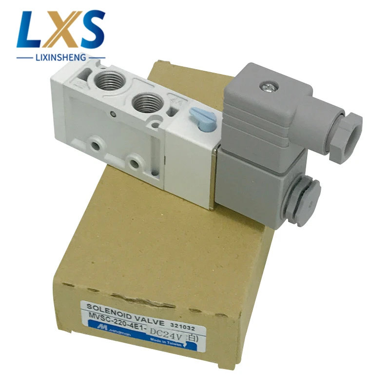 MVSC-220-4E1-DC24V 100% Taiwan Asli Solenoid Valve Pneumatic Solenoid Valve