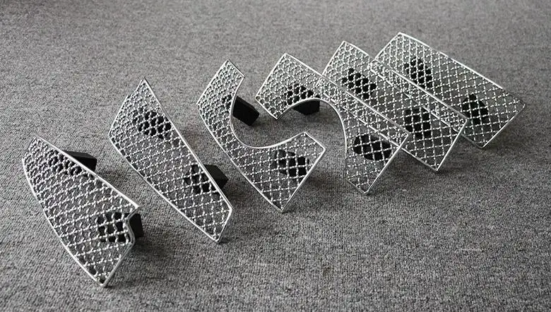 6pcs! honeycomb mustang Style Front Grille Grill for Toyota FJ150 2014 2015