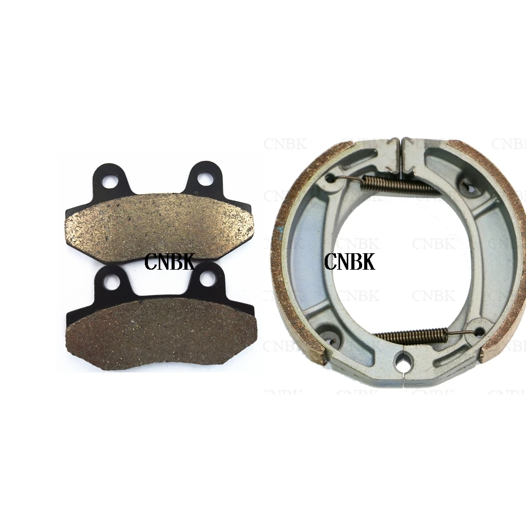 Brake Pads Shoe Set for HONDA CBX 125 Custom CBX125 88&up CBX 250 CBX250 84-99 MBX 50 MBX50 83-85 NSR 50 NSR50 89-95 Front Rear