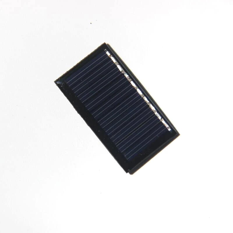 25mA 5V Mini Solar Module Solar Cell For 3.7V Battery Charger DIY Solar Toy Panel LED Epoxy 10PCS