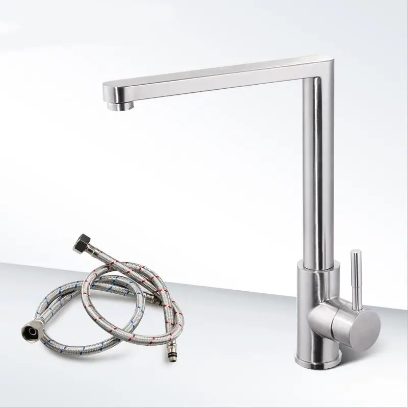 Vessel design kitchen sink fruit and vegetable wash faucet tap hot and cold water faucet mixer