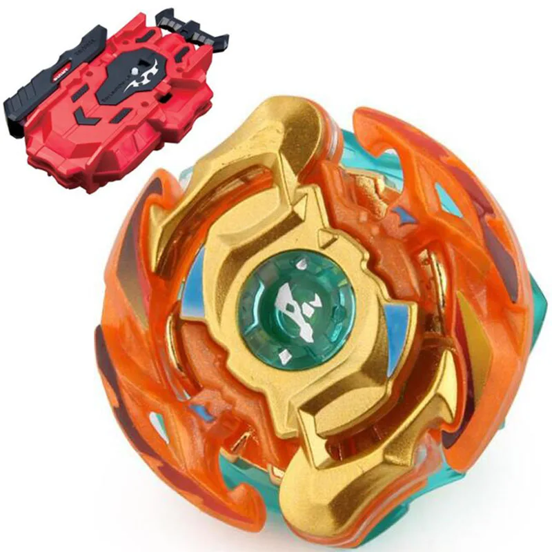 Spinning Top  B-75 Booster Blaze Ragnaruk.4C.FI Kids Toy Top LR Red  Launcher  Children Toys