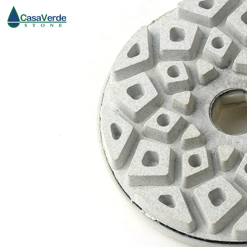 DC-LEGPP01 5 inch edge polishing pads for marble and granite abrasive polishing wheels