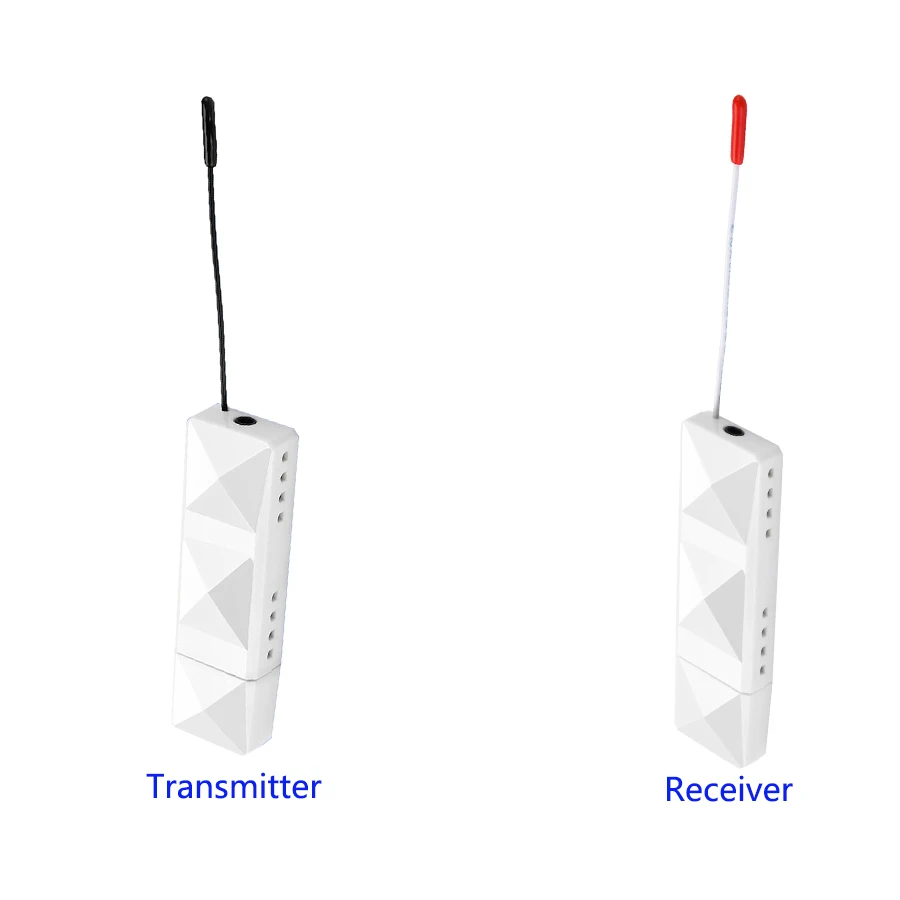 UHF Hifi Wireless Audio Digital Transmitter Receiver Support One to Many Receivers Up to 90M /200M with 3.5mm audio cable