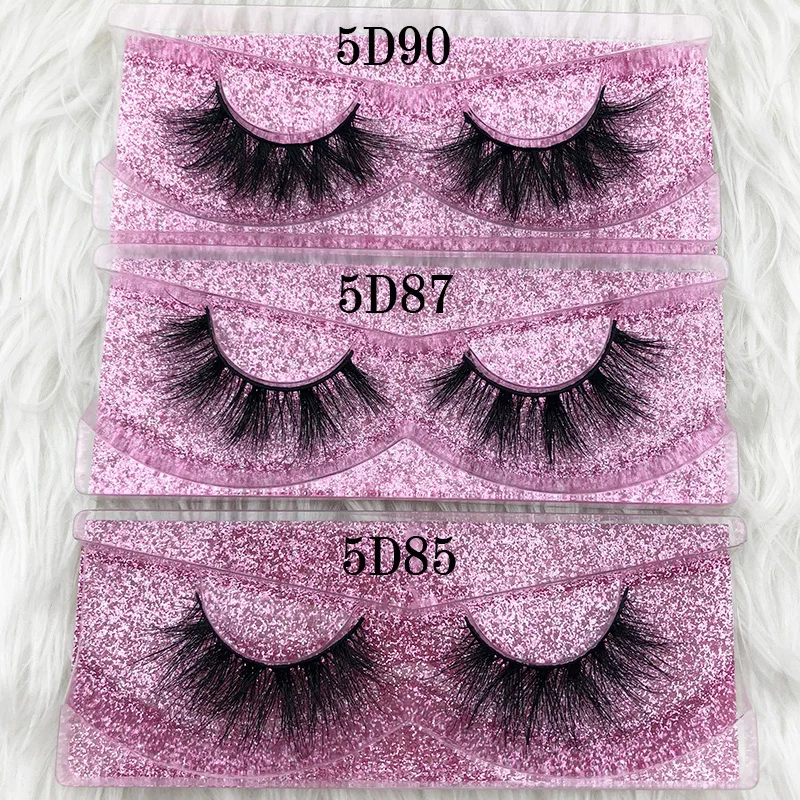 Mikiwi หนายาว5D Mink ขนตายาวขนตา Mink ธรรมชาติ Dramatic Volume Eyelashes 3d ขนตาปลอม