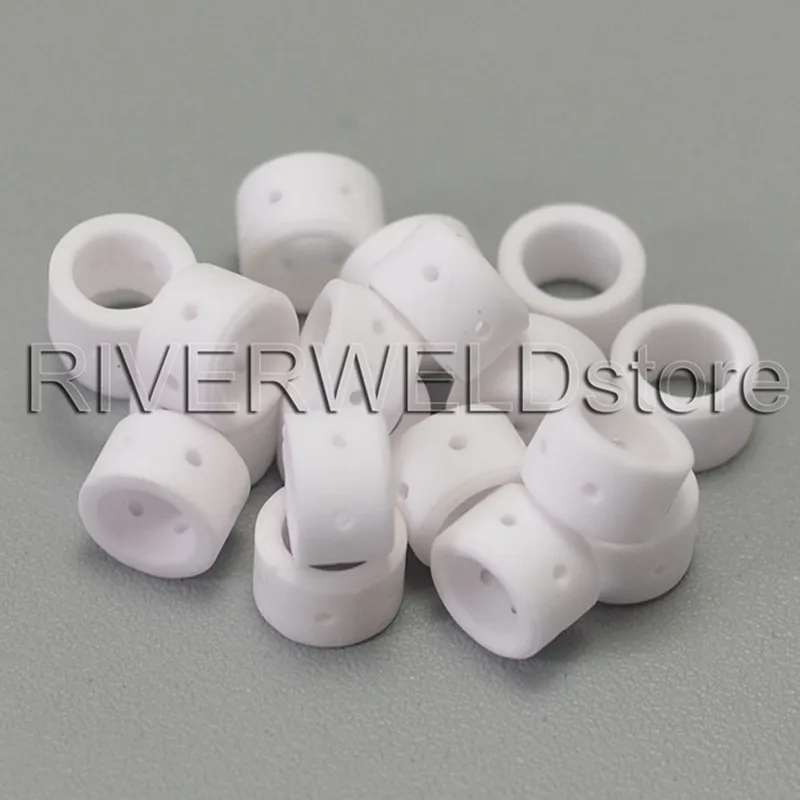 20pcs PT-31XL เครื่องตัดพลาสม่าไฟฉาย Swirl Baffle 6 หลุมแก๊สแหวน 20463