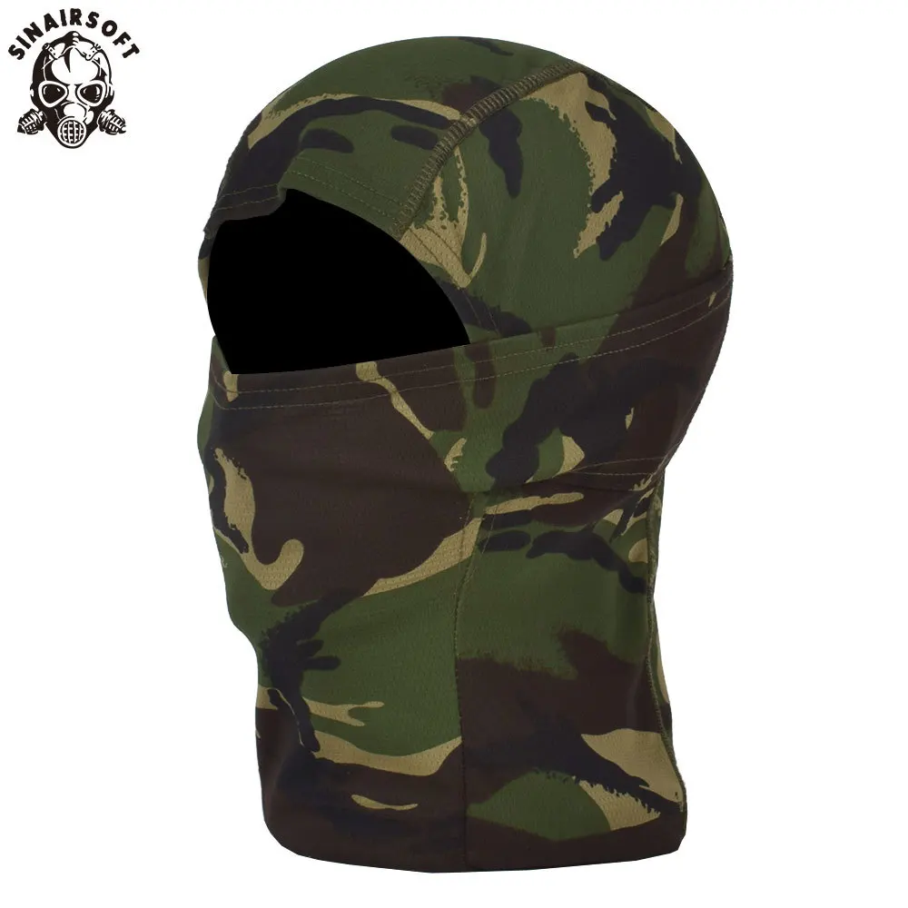 

SINAIRSOFT Full Face Headgear camouflage Mask Fit Paintball Hunting Outdoor Sports Warmer Windproof Sunscreen Masked