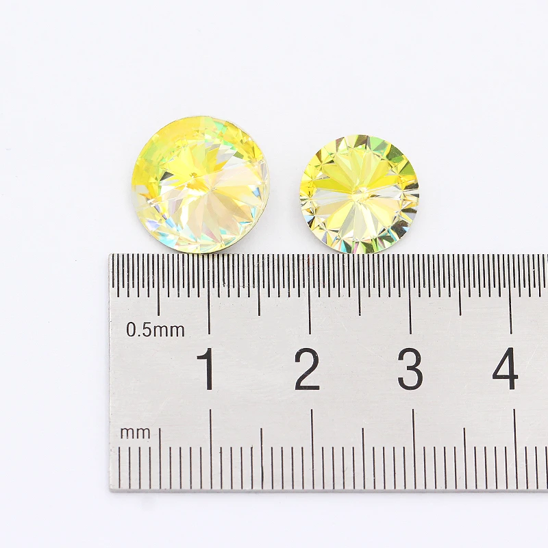 Strass Crystal Stone Glass Rhinestones Round Stones for clothing Loose Rhinestones gule On Garment applique Stones for Jewelry