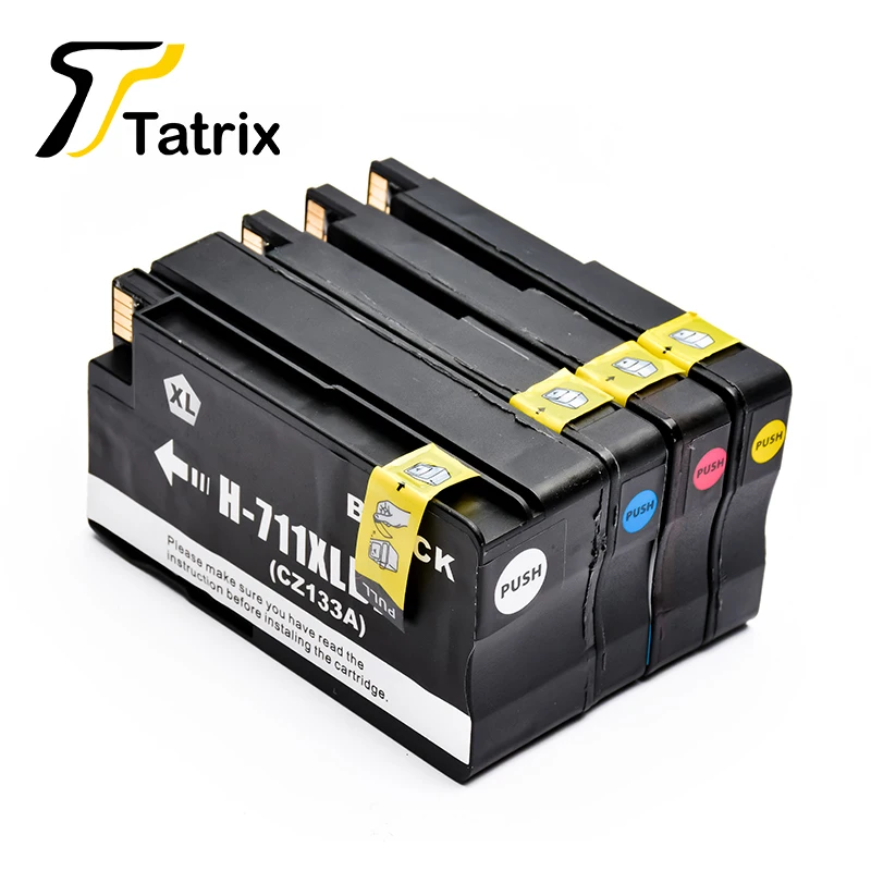 Tatrix For HP 711 XL compatible Ink Cartridge Compatible For HP Designjet T120 24/120 610/T520 24/T520 36/T520 610/520 914