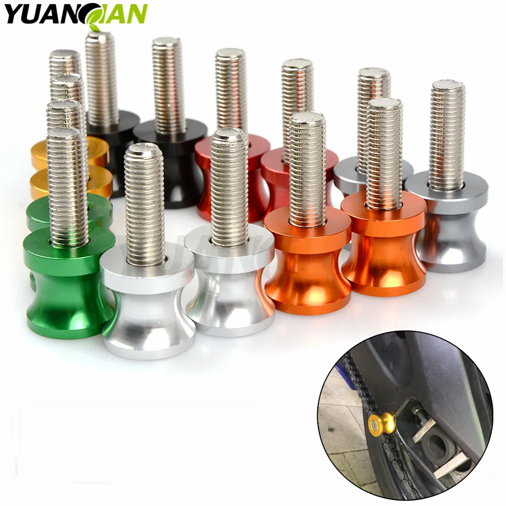 6mm 8mm 10mm Motorcycle part CNC Aluminum Swingarm Spools Slider For honda PCX 125/150 PCX125/150 PCX150 PCX 150 all year