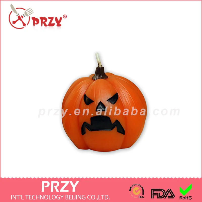 

Halloween Party Supplies Candle Mold Pumpkin Candle Mold Silicones Silica Gel Holiday Gifts Creative Moulds Silicone Rubber PRZY