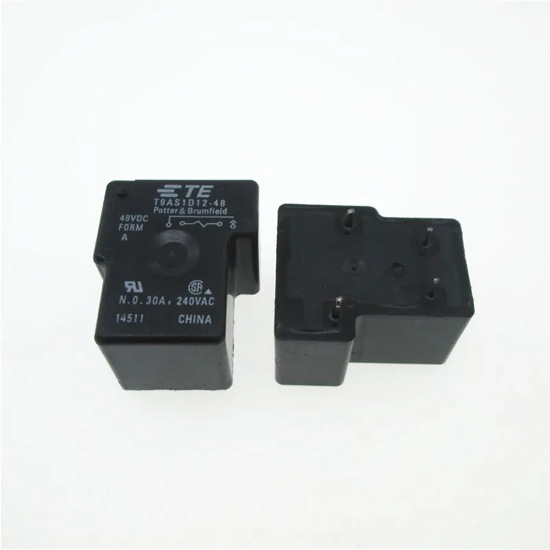 

48V relay T9AS1D12-48 T9AS1D1248 T9AS1D12-48VDC 48VDC DC48V 48V 30A 240VAC 4PIN