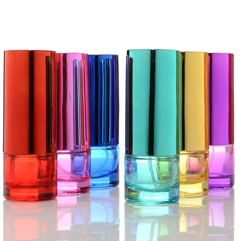 Wholesale 20ML Colorful Glass Spray Perfume Bottles Atomizer Refillable Perfume Container For Women