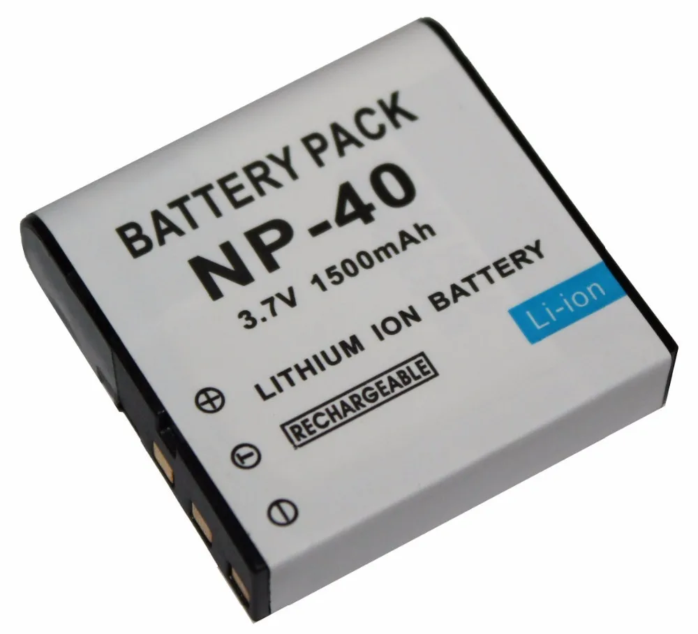 

1500mAh Digital camera battery CNP40 NP-40 For EX P Z1050 Z200 Z750 Z1000 Z1200 Z1080 Z30 Z40 Z50 Z55 Z57 FC100 Z700 Z600