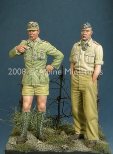 1/35 model kit resin kit    DAK Panzer Crew Set (2 figures)