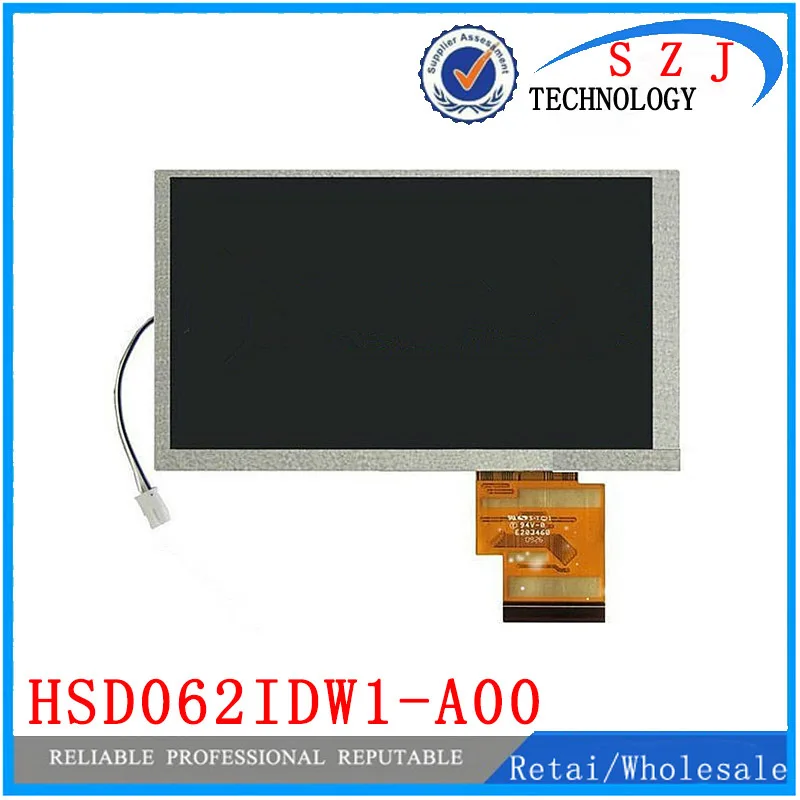 

New 6.2'' inch for Hannstar HSD062IDW1-A00 HSD062IDW1 A00 LCD display screen panel Free shipping