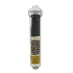 Coronwater Alkaline Water Filter Cartridge for RO system Post filter Activated Carbon & Mineral & KDF55 IALK-301
