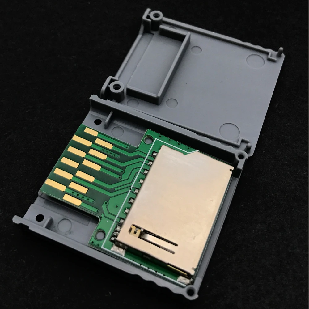 Xunbeifang-tarjeta de memoria Flash SD para Wii, Adaptador convertidor, lector de tarjetas para Game Cube N GC, accesorios para consola de juegos