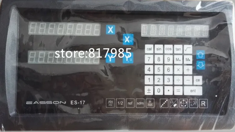 NUOVO Easson ES-17 mulino 2 assi o tornio dro lettura digitale & GS10 scala lineare completo kit dro