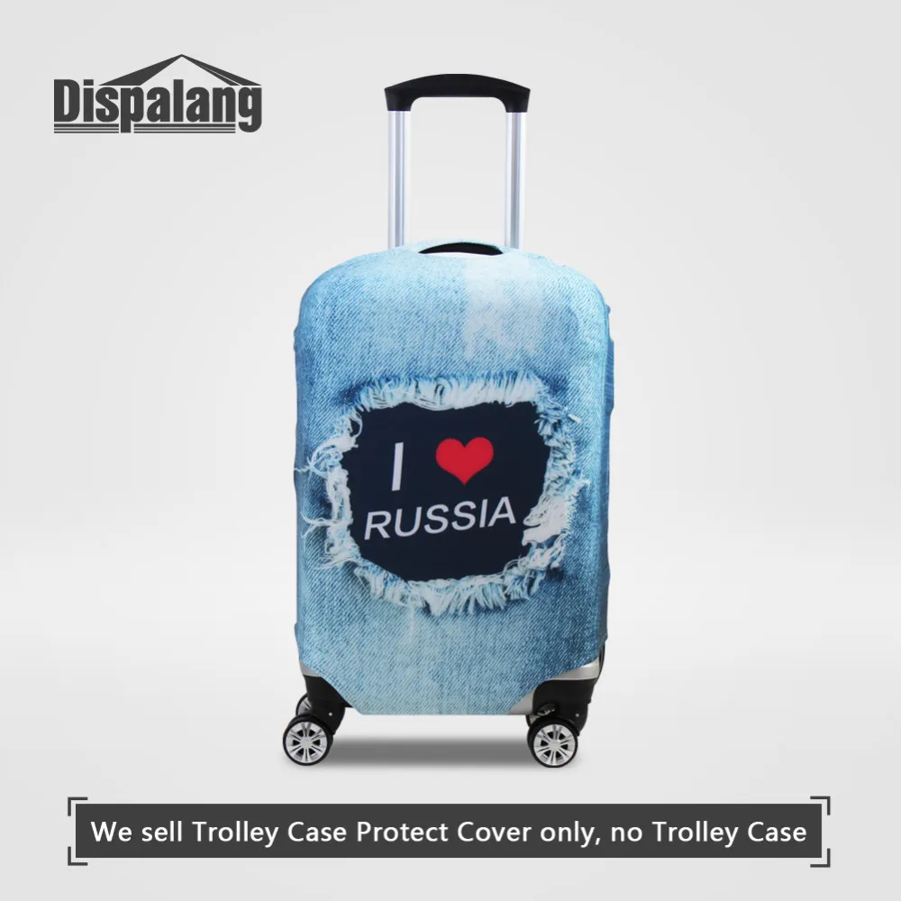 Dispalang Spandex Suitcase Cover for 18-30 Inch Trolley Case Striped Travel On Road Luggage Dustproof Cover Luggage Protector