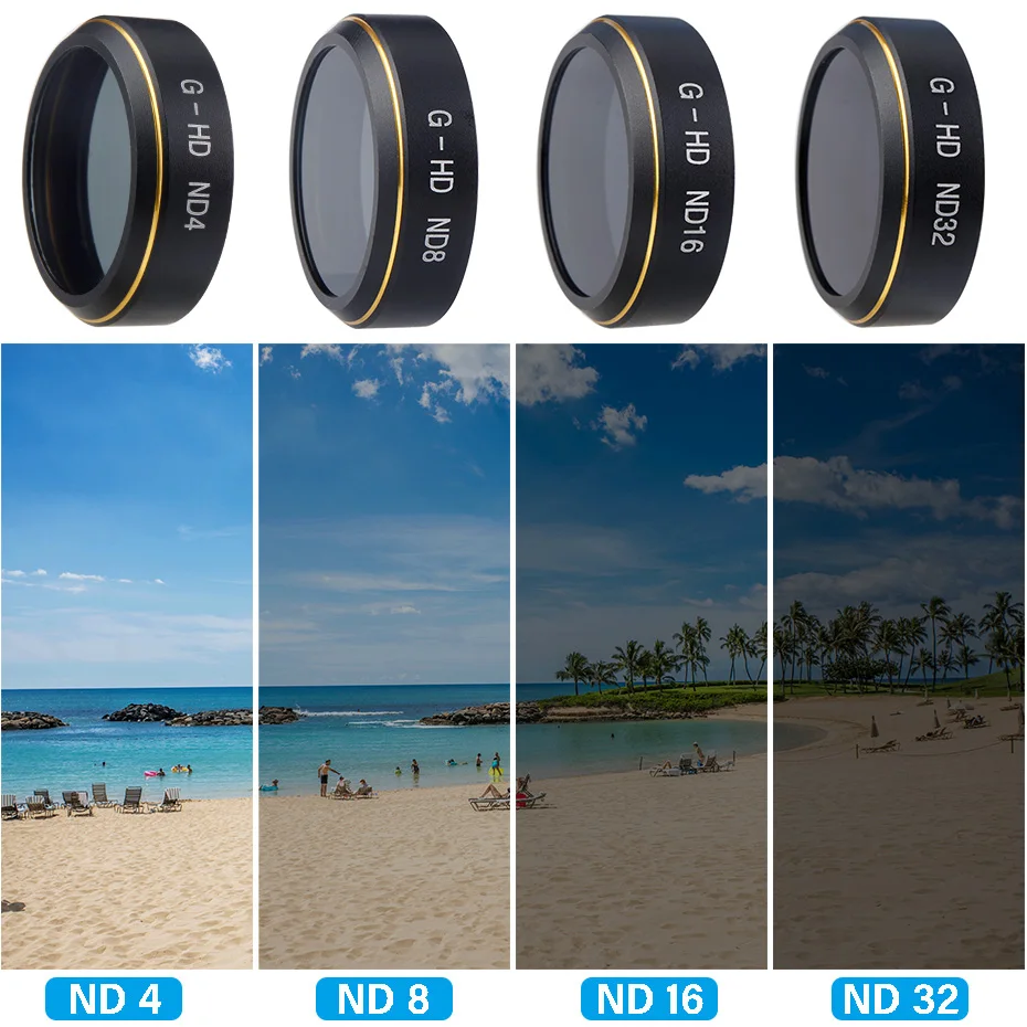 Drone Filter For Phantom 4 Pro V2.0 ND 4 8 16 32 CPL UV Filters Set For DJI Phantom 4 Advanced Gimbal Camera Accessory 6PCS/Set