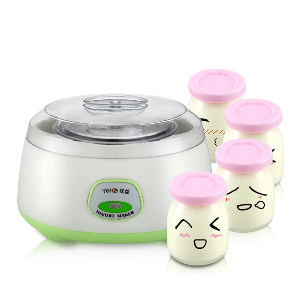 Automatic Yoghurt Machine DIY Tool Stainless Steel 220V Multifunctional Yogurt Maker Natto Rice Wine Machine Liner No Split Cup