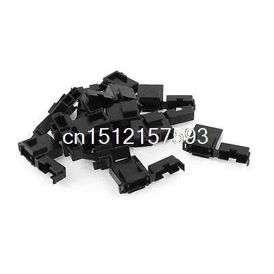 Auto Car Truck Blade Fuse Terminal Block Box Holder Storage Black 15 Pcs