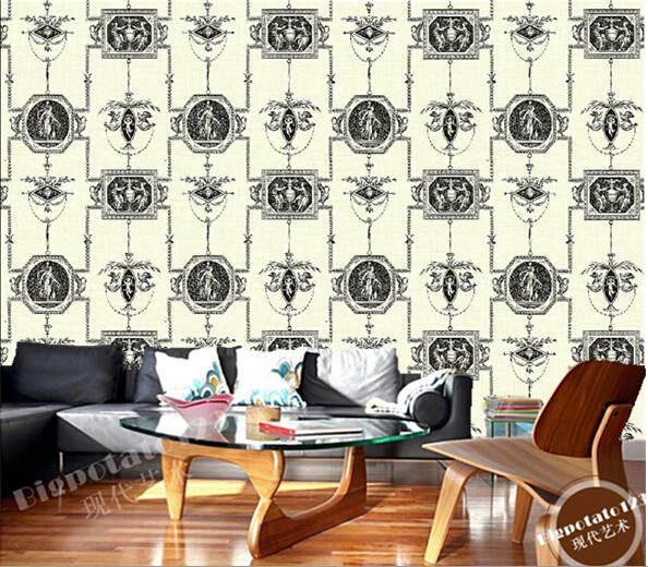 

Custom retro wallpaper, European Carma murals for the living room bedroom TV background wall waterproof papel de parede