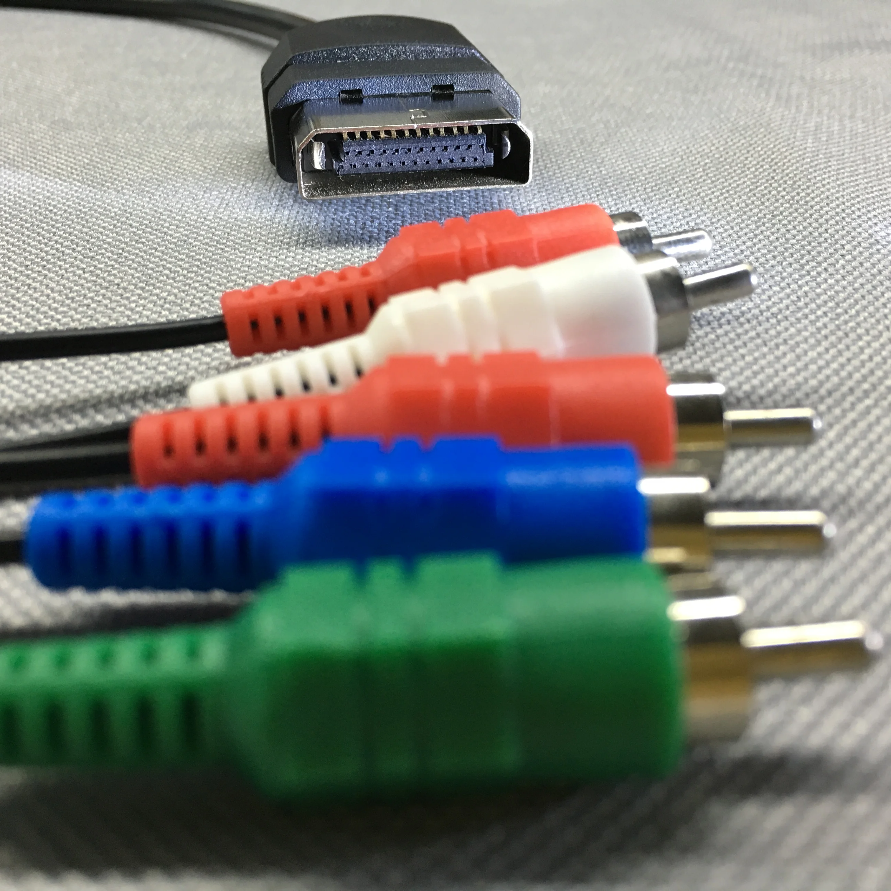 FZQWEG 180 ซม. สาย AV Component av สนับสนุน 480/720/1080 P สำหรับ XBOX สำหรับ Microsoft XBOX เกมอุปกรณ์เสริมสำหรับ XBOX