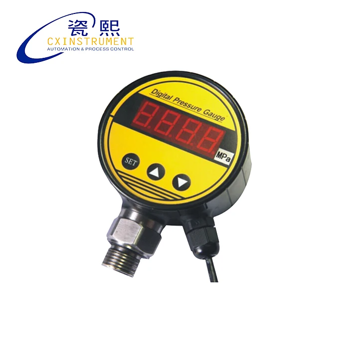 

The New Design 0~20Mpa LCD Display 0.5% Accuracy Digital Air Pressure Gauge