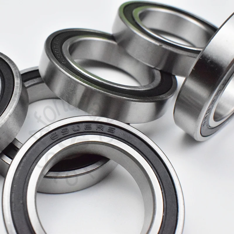 6906RS 30*47*9(mm) 1Piece bearings   Rubber sealed bearing Thin wall bearing 6906 6906RS chrome steel bearing