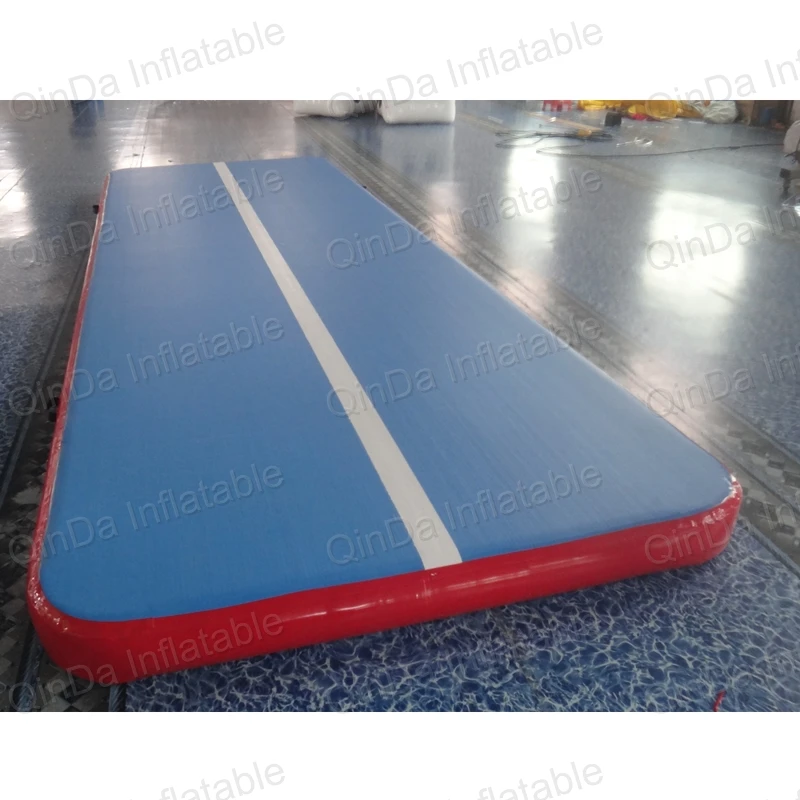 Guangzhou QinDa Tumble Track Inflatable Air Mat For Gymnastics / Inflatable Bumper Track For Sale