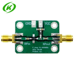 0.1-2000MHz RF Wideband Amplifier High Gain 30dB Low-noise Amplifier LNA Development Board