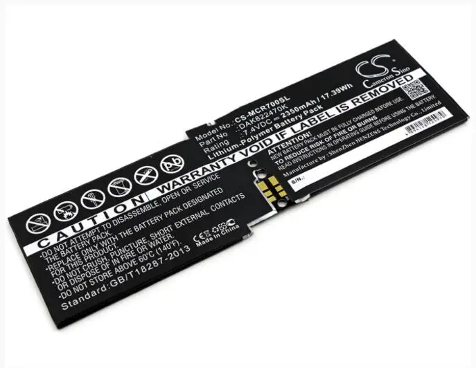 

Cameron Sino 2350mAh battery for MICROSOFT CR7-00005 Surface CR7 13.5" DAK822470K Tablet Battery