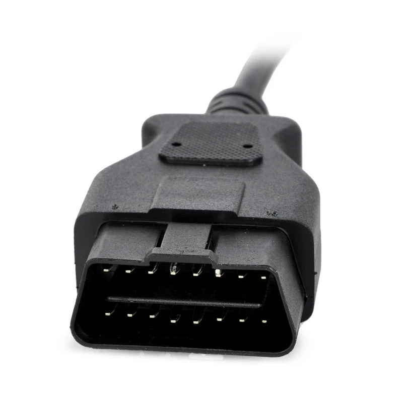 Car 16 Pin Male OBD2 Diagnostic Tool Connector Adapter Cable Universal 16-Pin Male OBD II Diagnostic Adapter Cable - 20CM