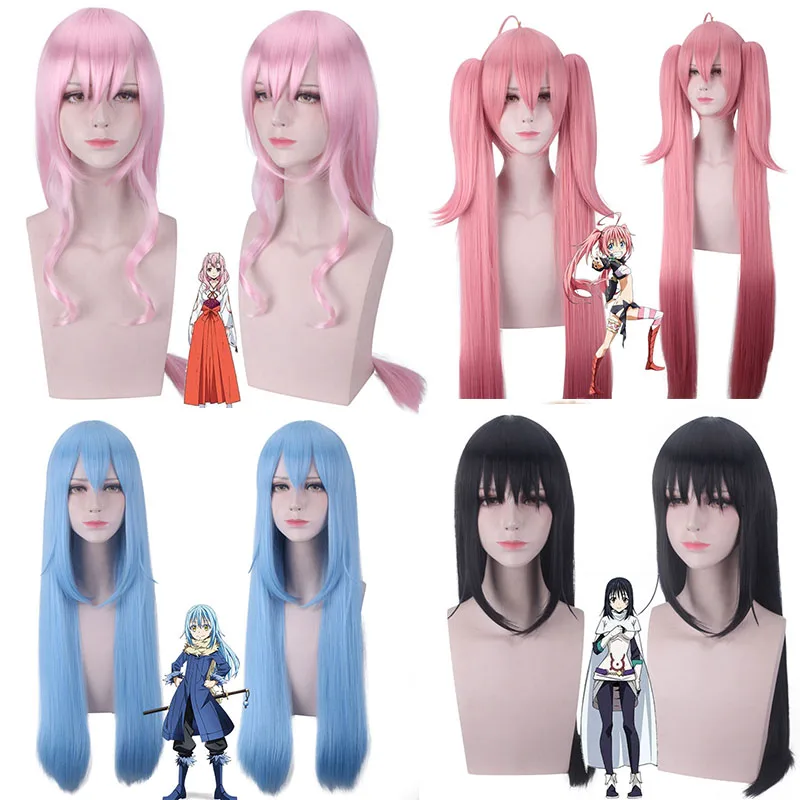 That Time I Got Reincarnated as a Slime Cosplay Wig hair Datta Ken Milim Nava Rimuru Tempest Shuna Shizu Cosplay costume Wigs