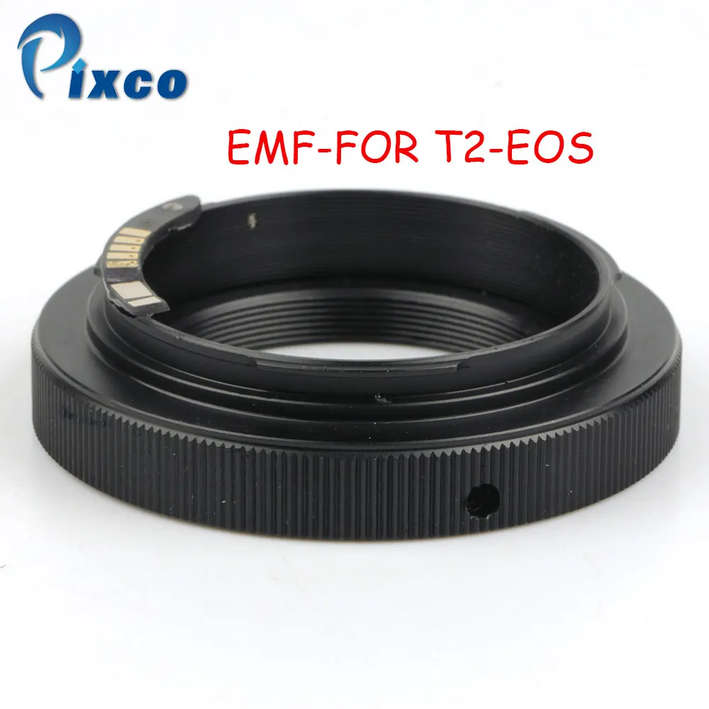 PIXCO EMF AF تأكيد محول تركيب حلقة دعوى ل T-2 T2 T عدسة ل/لكانون eos EF كاميرا