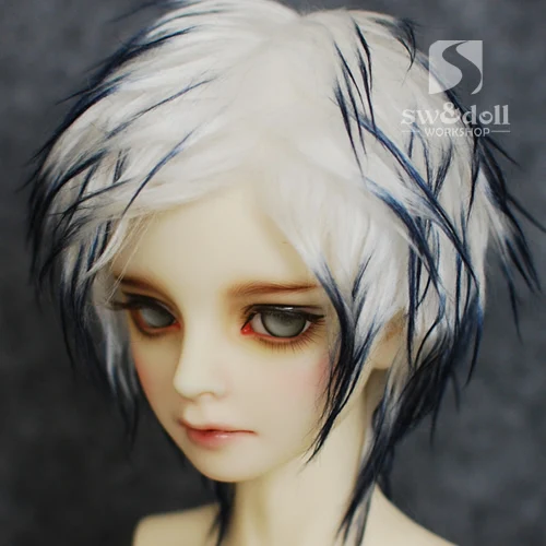 

1/12 1/8 1/6 1/4 1/3 масштаб BJD/SD парик для аксессуаров для кукол BJD, кукла, обувь, одежда и другие аксессуары в комплект не входят 1499