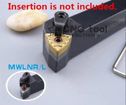 1PCS MWLNL MWLNR1616H06 MWLNR2020K06 MWLNR2525M06 MWLNR1616H08 MWLNR2020K08 MWLNR MWLNR2525M08 95 Angle CNC Turning Tools Holder