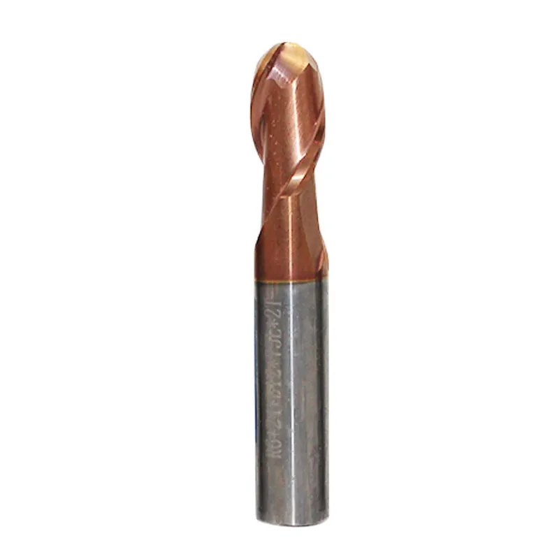 1 pz testa a sfera mulini estremità HRC60 1mm 2mm 3mm 4mm 5mm 6mm fresatura lavorazione carburo di tungsteno mulino in acciaio strumento di taglio