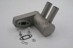 RCGF Ricambi Originali! Pitts Silenziatore/Tubo Di Scarico per RCGF 15cc motore A Benzina