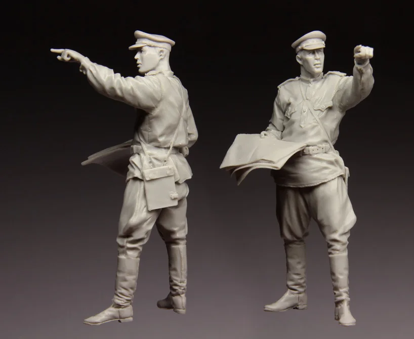 1/35 Resin Figure Model Kit 113 Red Army Officer Unassembled unpainted Top